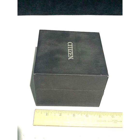Citizen Watch Box Eco Drive Satellite Wave GPS Black Empty - Picture 6 of 9